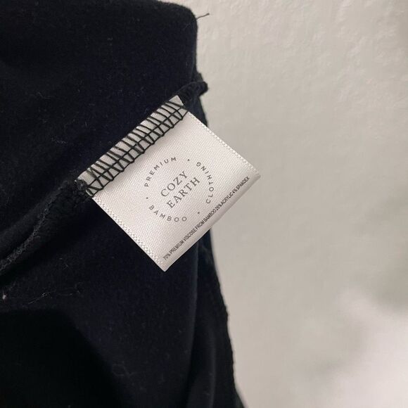 Cozy Earth Black Bamboo Jogger Sweatpants - Picture 6 of 6